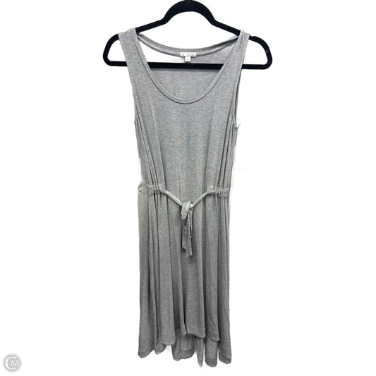 Dress Casual Midi By Gap In Grey, Size: Xs