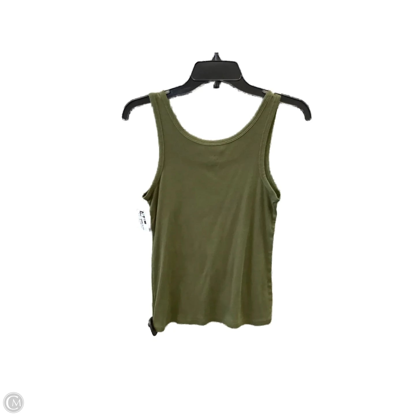 Top Sleeveless Basic By A New Day In Green, Size: S