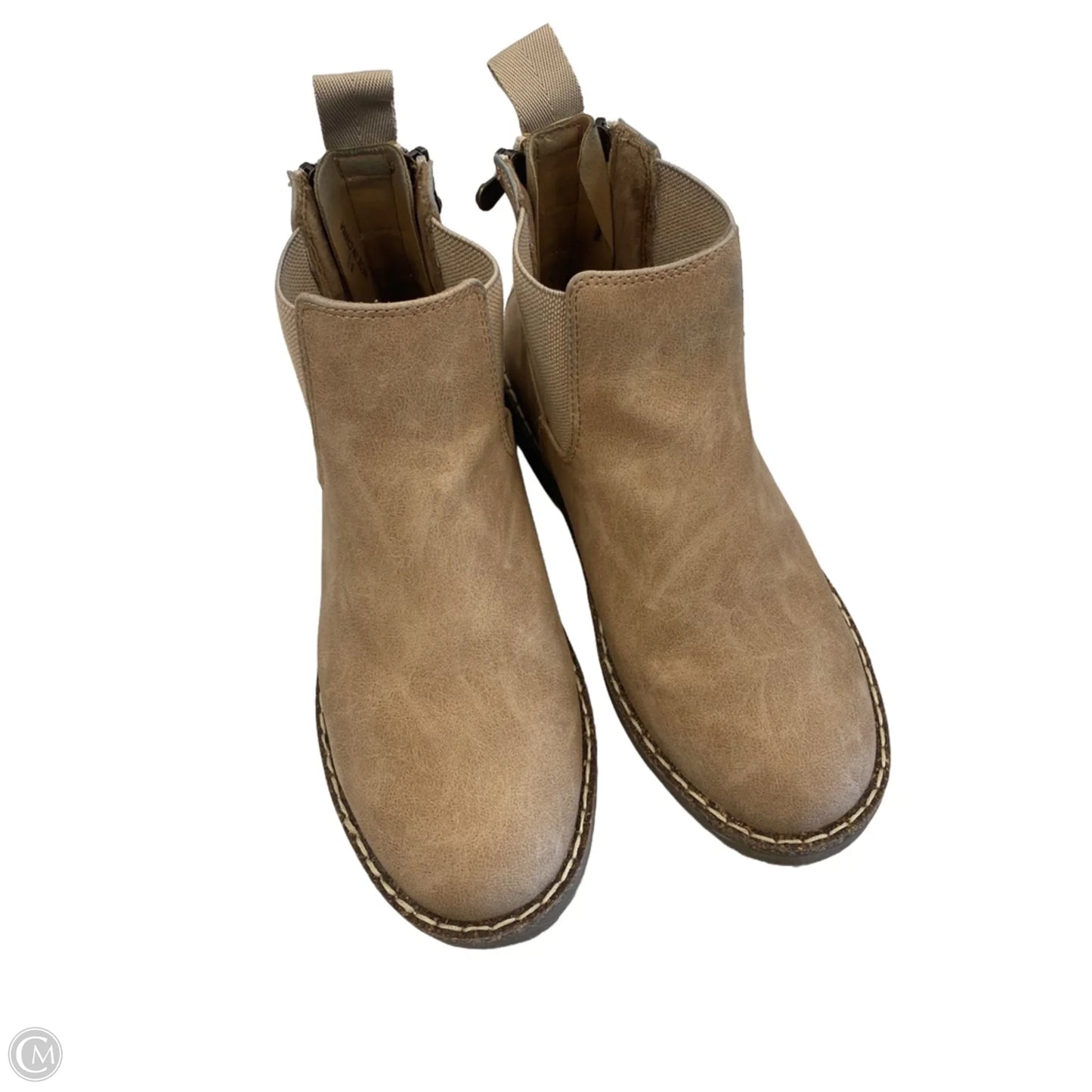 Boots Ankle Flats By Blowfish In Tan, Size: 8.5