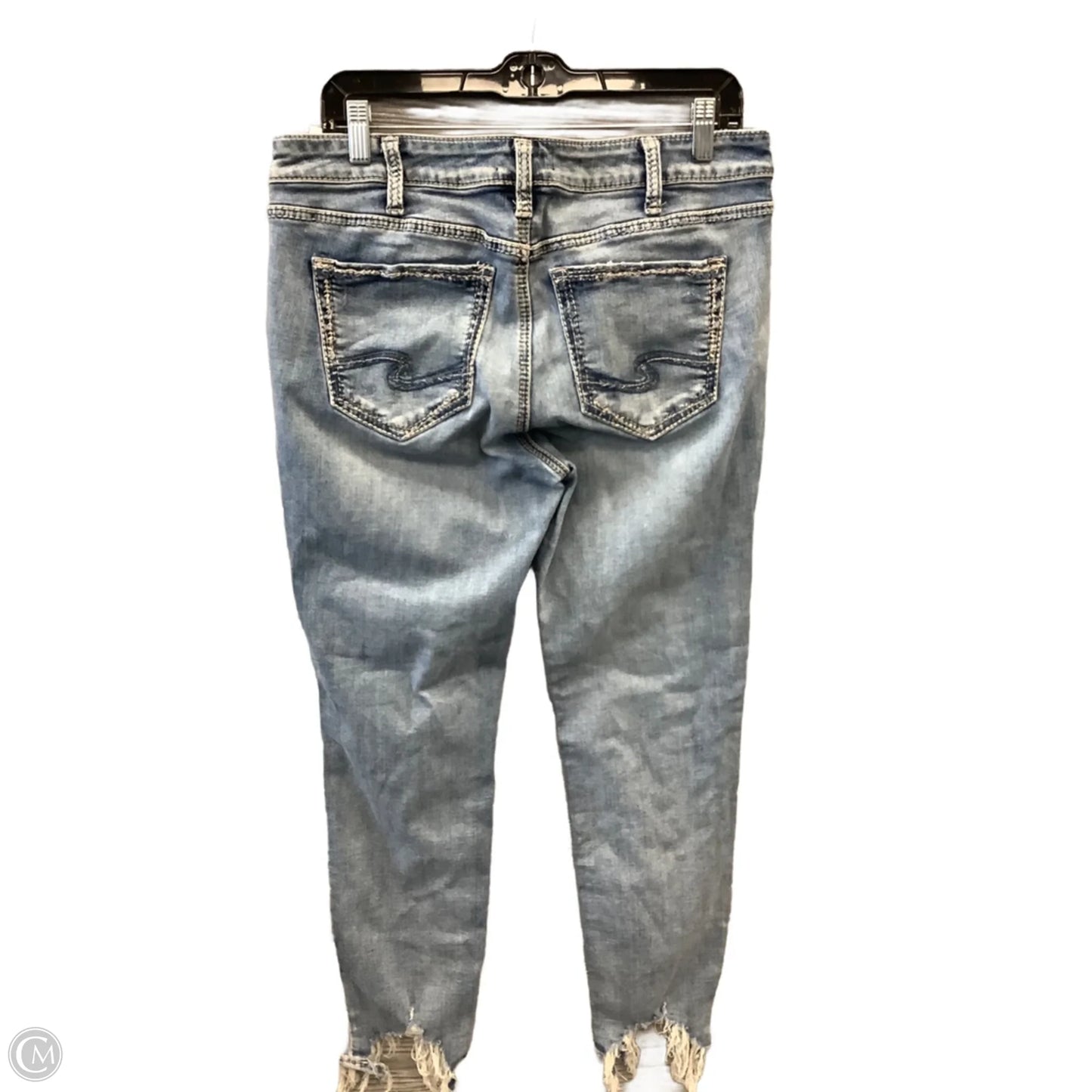 Jeans Skinny By Clothes Mentor In Blue Denim, Size: 18