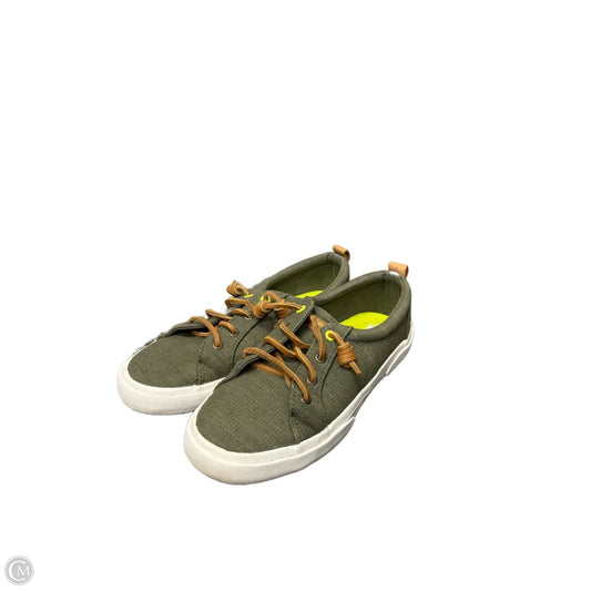 Shoes Flats By Sperry In Green, Size: 6.5