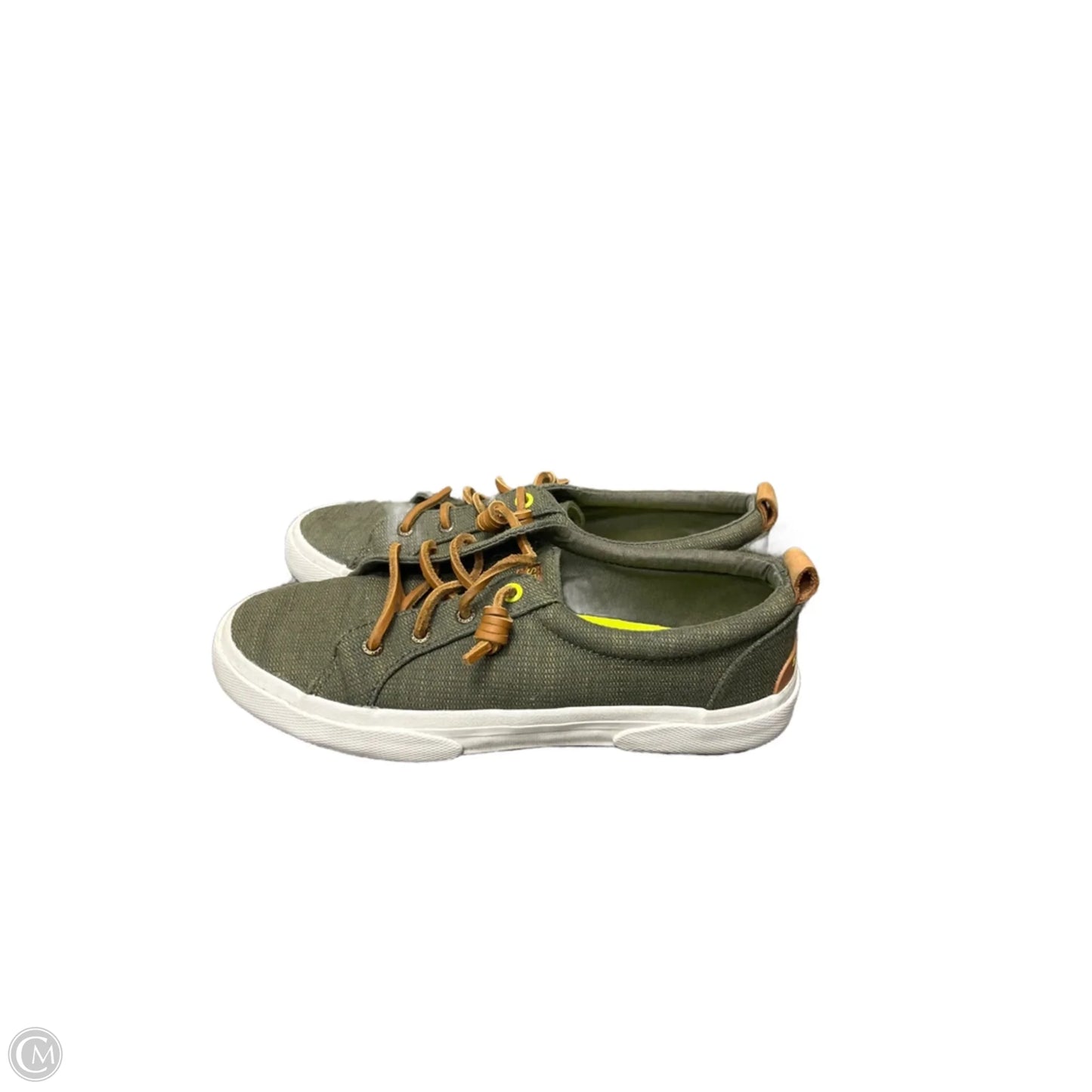 Shoes Flats By Sperry In Green, Size: 6.5