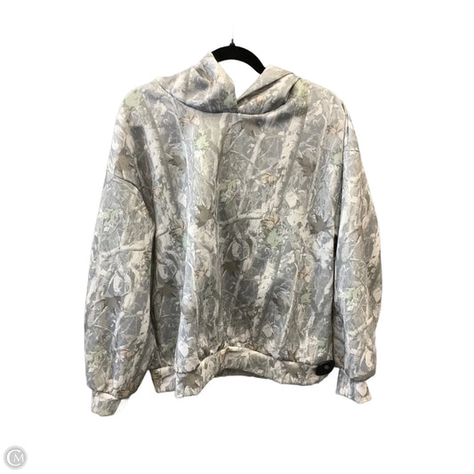 Sweatshirt Hoodie By Shein In Green, Size: M