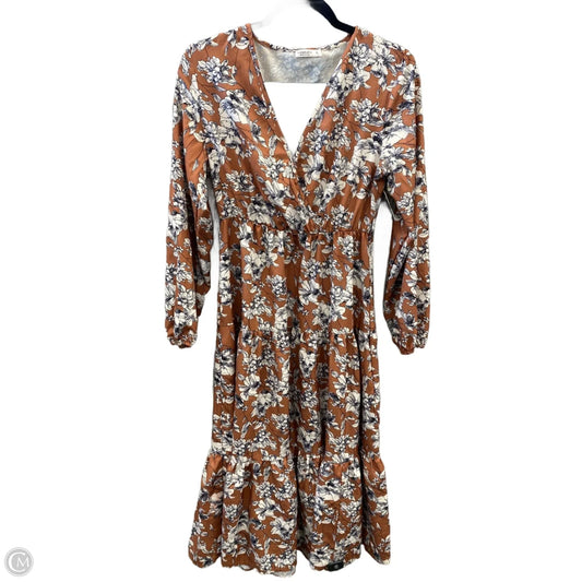 Dress Casual Maxi By Clothes Mentor In Floral Print, Size: S