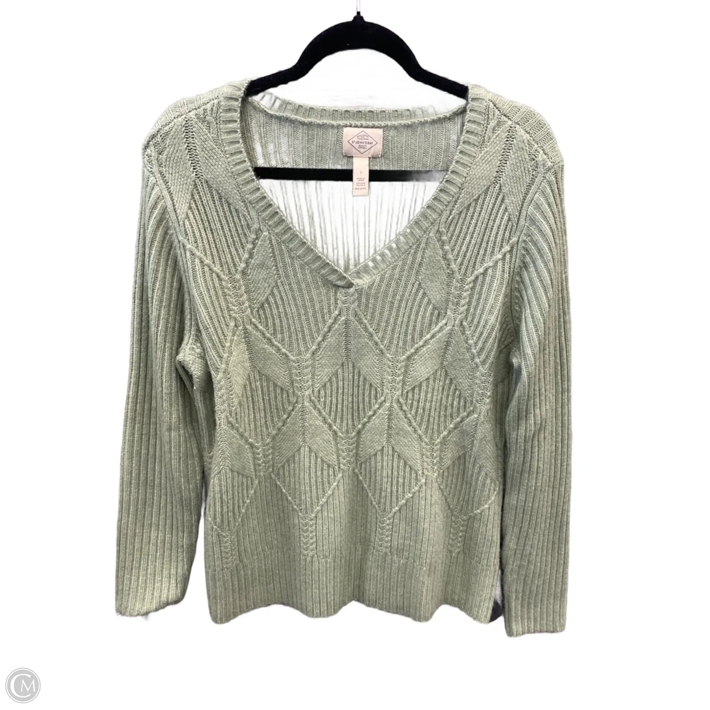 Sweater By St Johns Bay In Green, Size: L