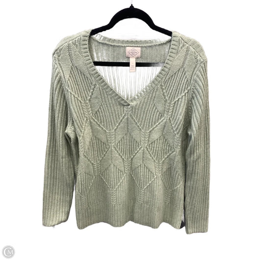Sweater By St Johns Bay In Green, Size: L
