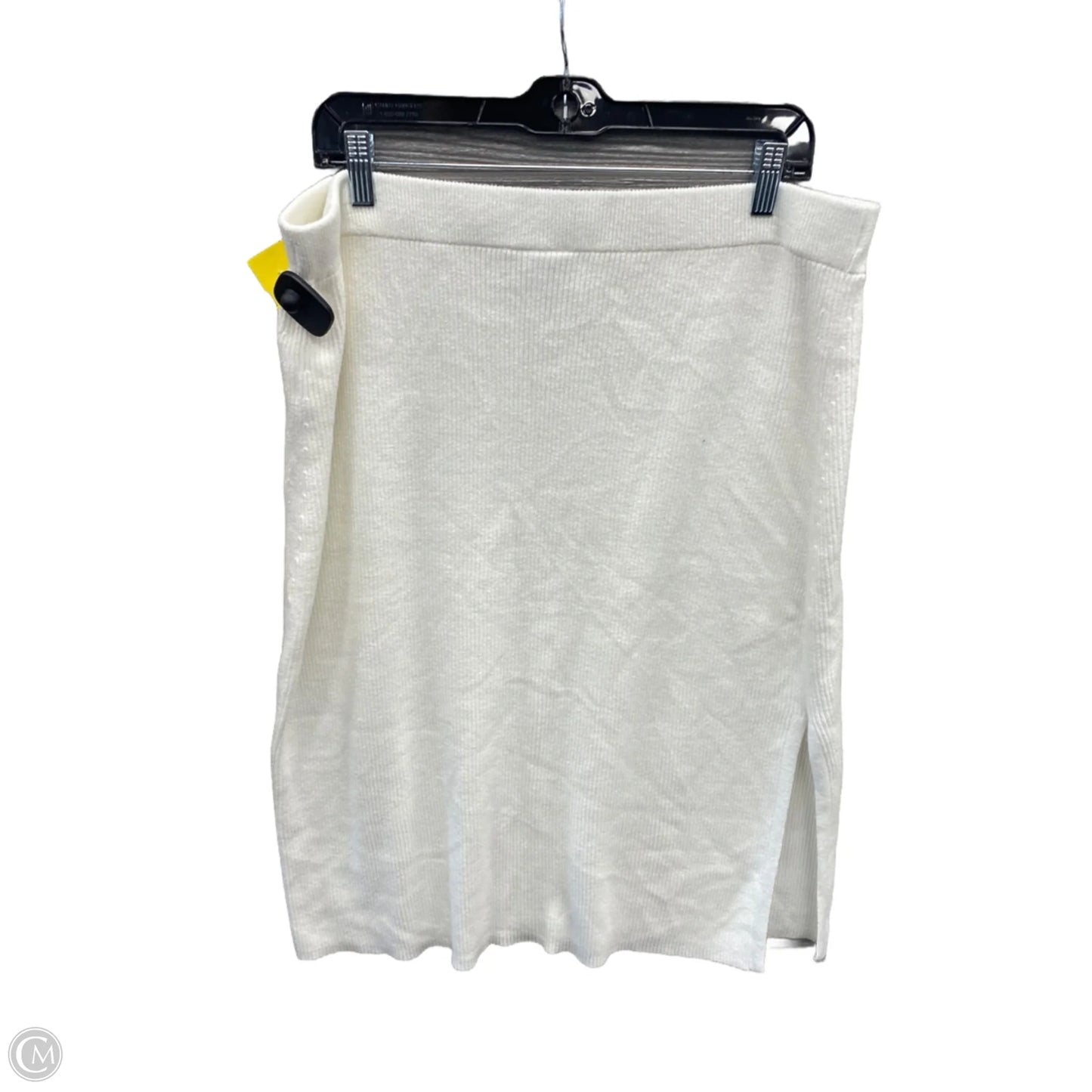 Skirt Midi By Ava & Viv In White, Size: 1x