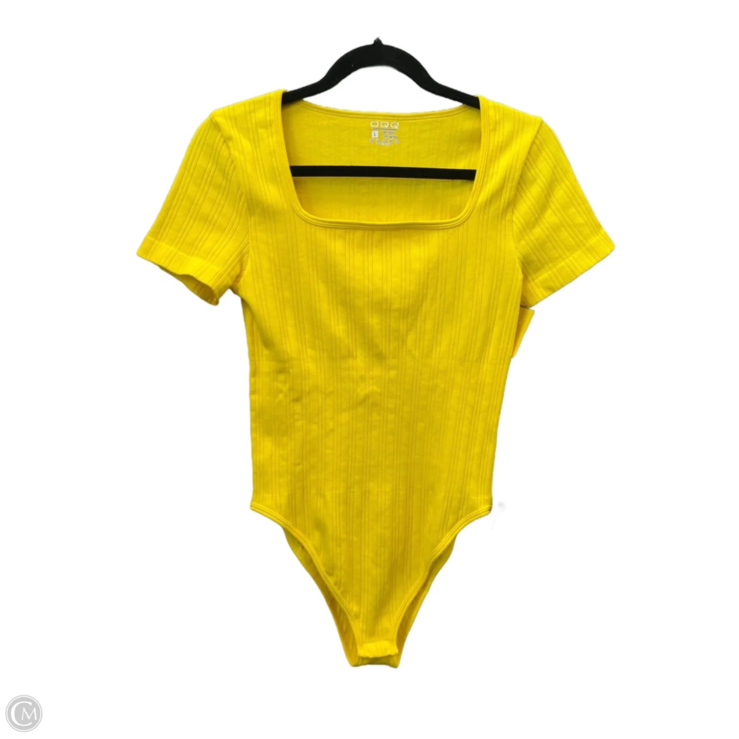 Bodysuit By Oqq In Yellow, Size: L