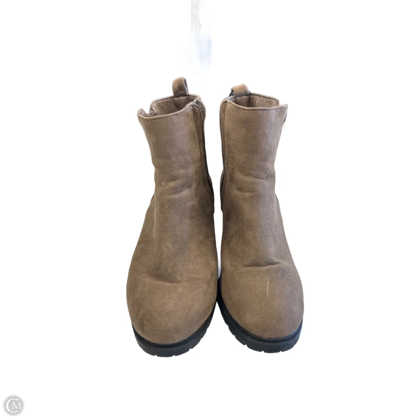 Boots Ankle Heels By Wild Diva In Brown, Size: 7