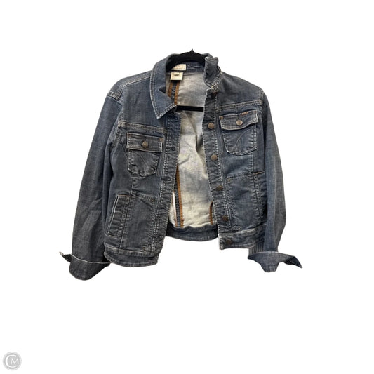 Jacket Denim By Clothes Mentor In Blue Denim, Size: Sp