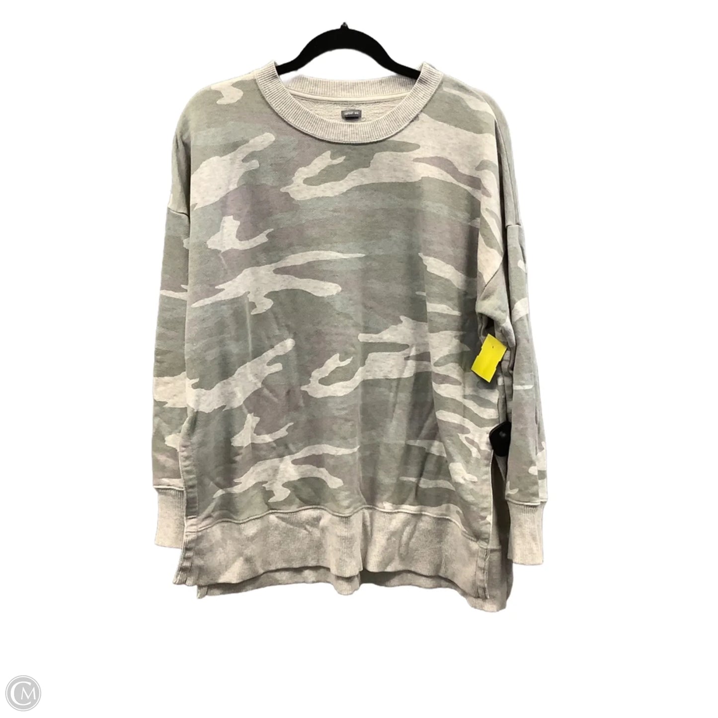 Sweatshirt Crewneck By Aerie In Camouflage Print, Size: M