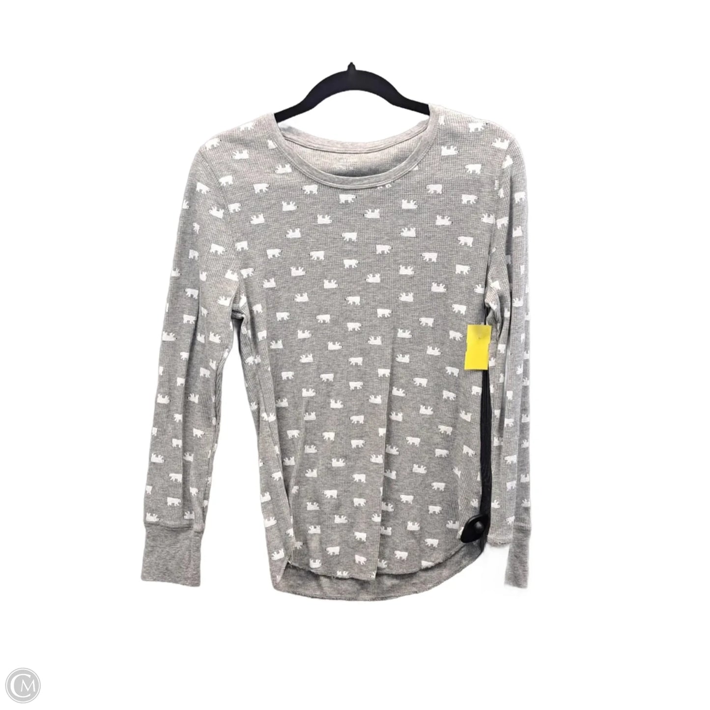 Top Long Sleeve By Old Navy In Grey, Size: M