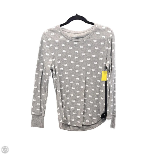 Top Long Sleeve By Old Navy In Grey, Size: M