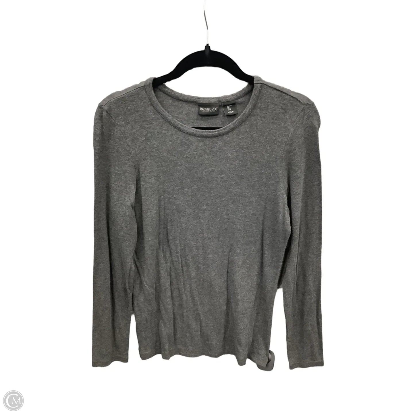Top Long Sleeve By Rachel Zoe In Grey, Size: L
