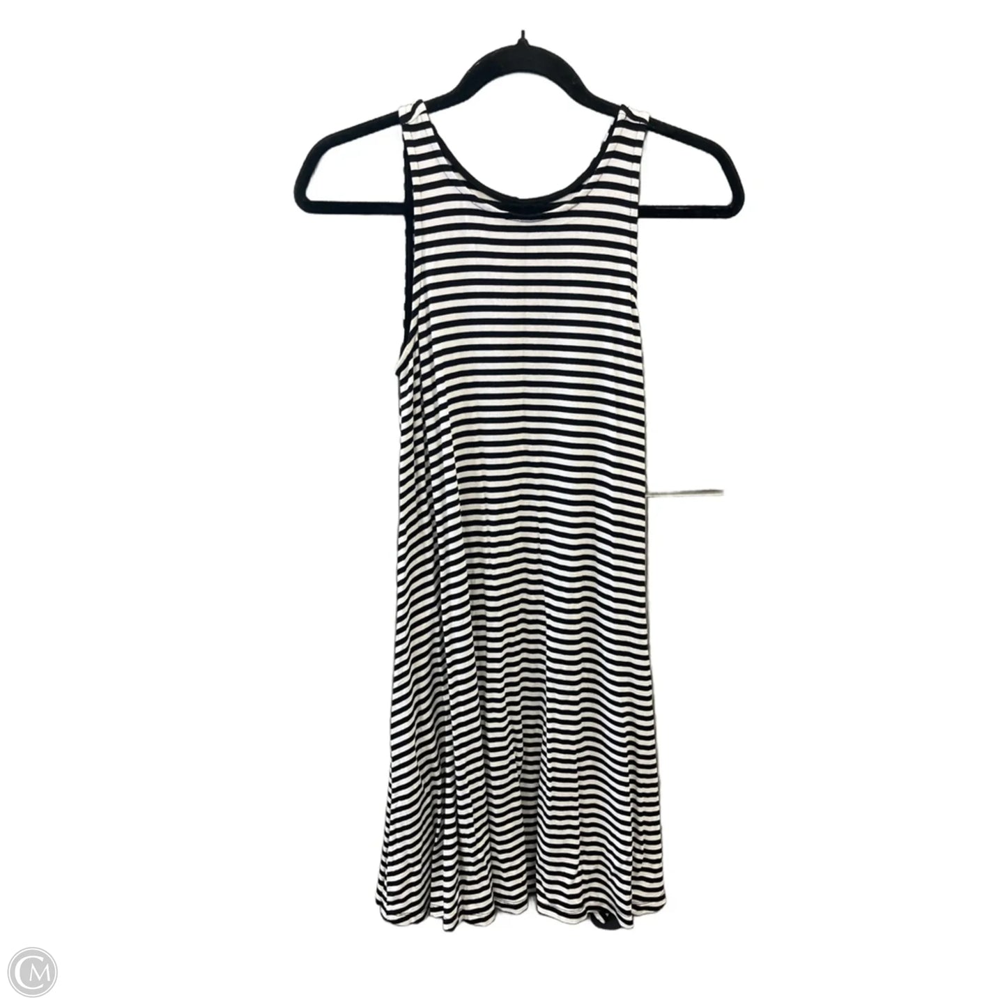 Dress Casual Midi By Old Navy In Black & White, Size: Xs