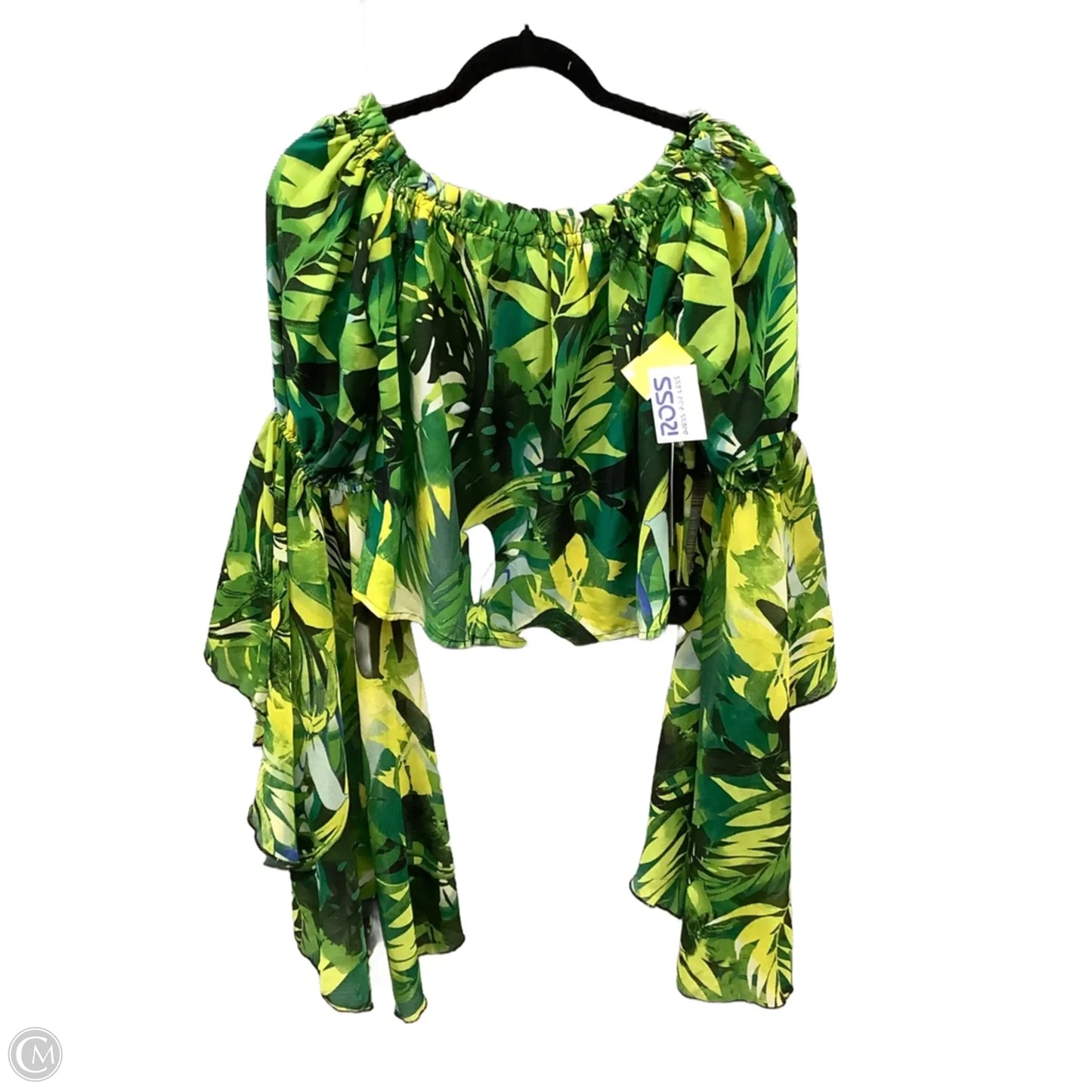 Top Long Sleeve By Live 4 Truth In Green, Size: L