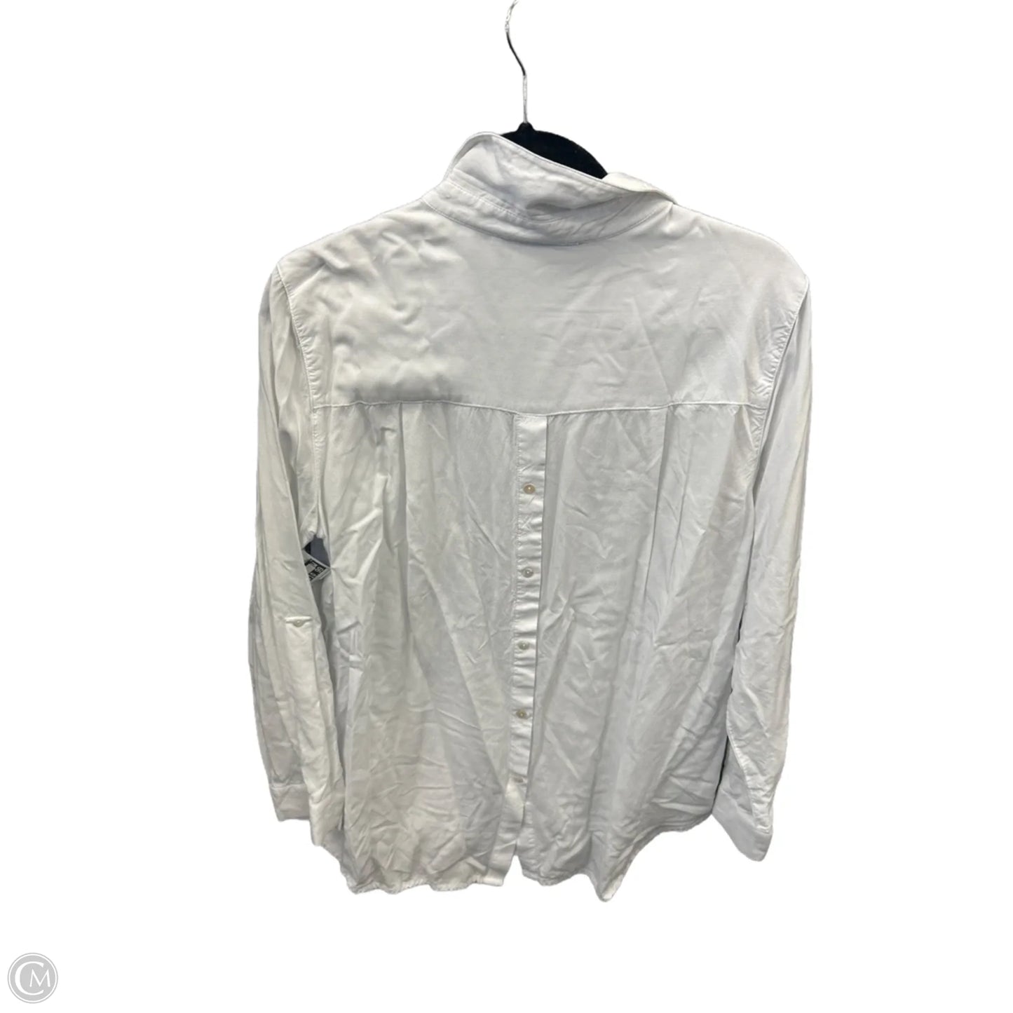 Top Long Sleeve By Jane And Delancey In White, Size: L