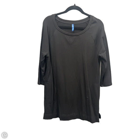 Sweatshirt Crewneck By Falls Creek In Black, Size: L