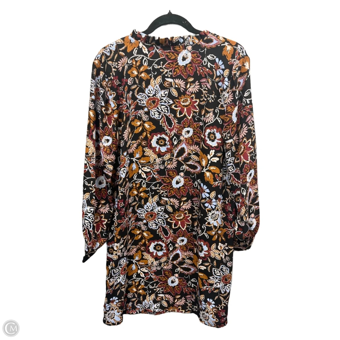 Dress Casual Midi By Massini In Black, Size: L