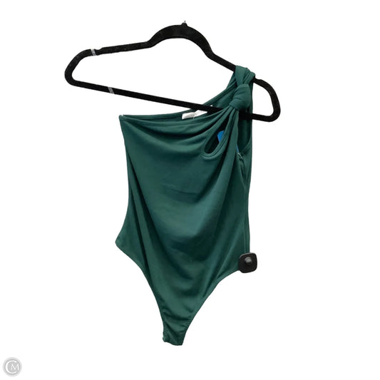Bodysuit By Lush In Green, Size: S