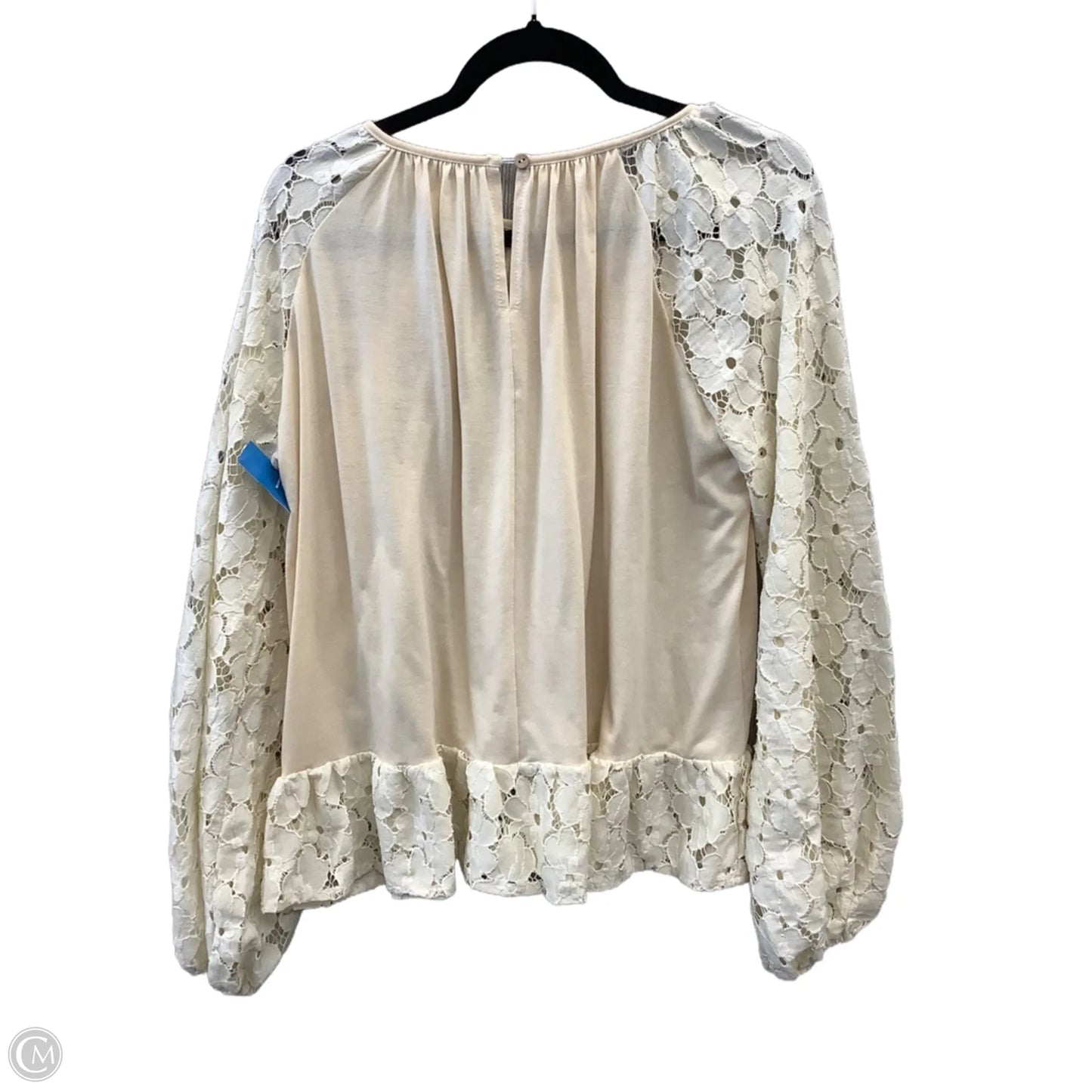 Top Long Sleeve By Three Bird Nest In Animal Print, Size: L