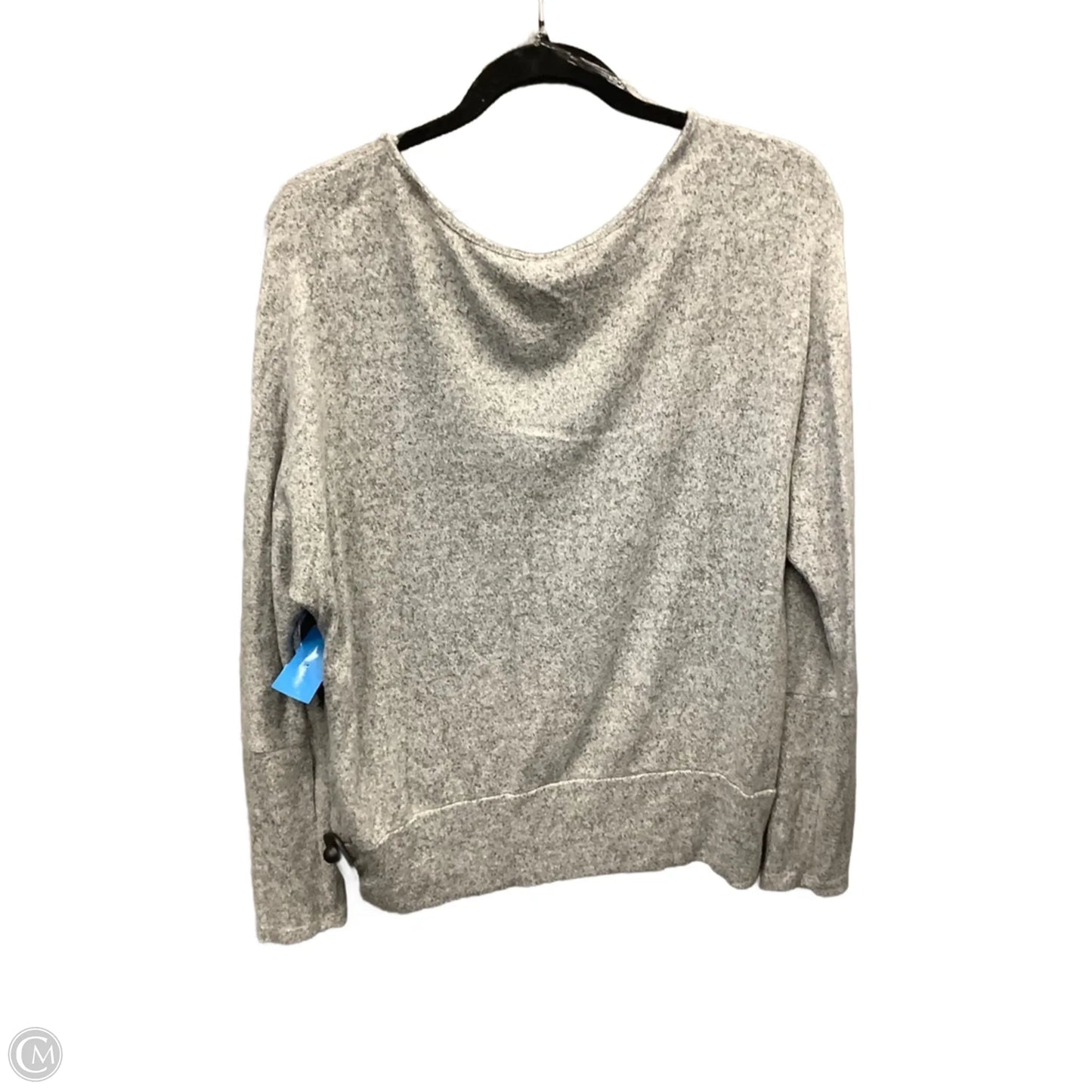 Top Long Sleeve By Misia In Grey, Size: Xl
