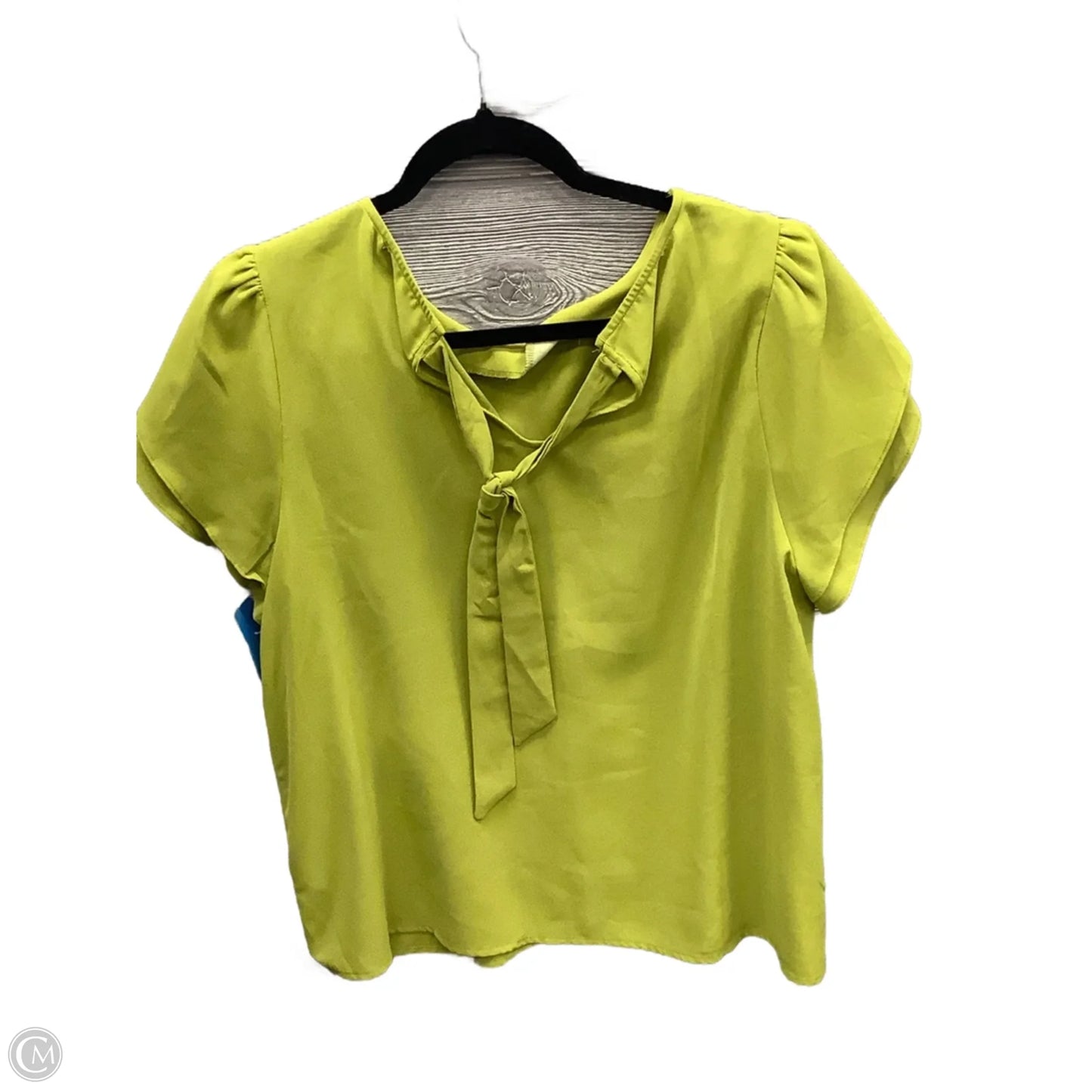 Top Short Sleeve By Milk & Honey In Green, Size: Xl