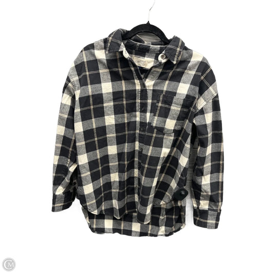 Top Long Sleeve By Universal Thread In Black, Size: S