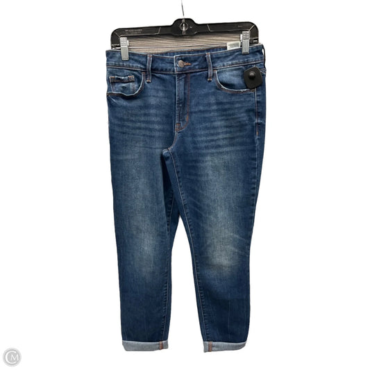 Jeans Skinny By Old Navy In Blue Denim, Size: 8