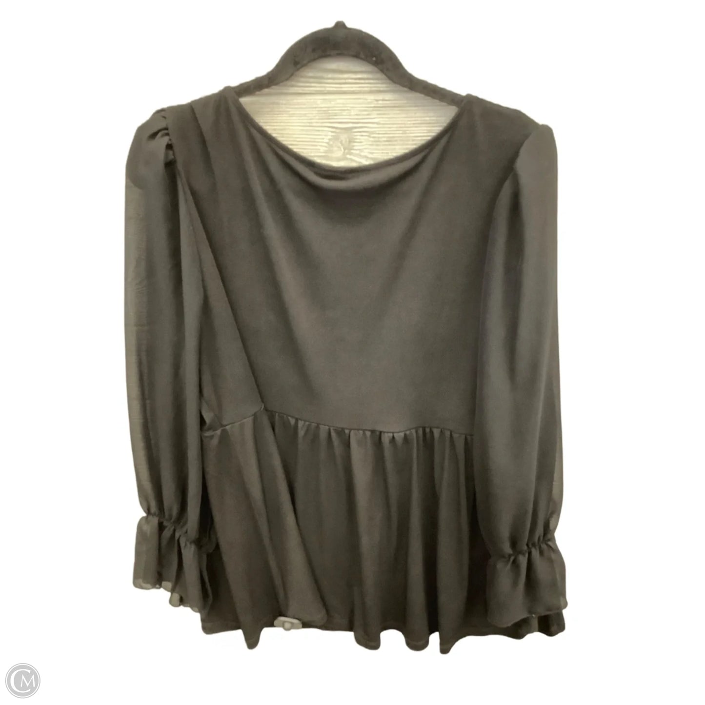 Top Long Sleeve By Torrid In Black, Size: 2x