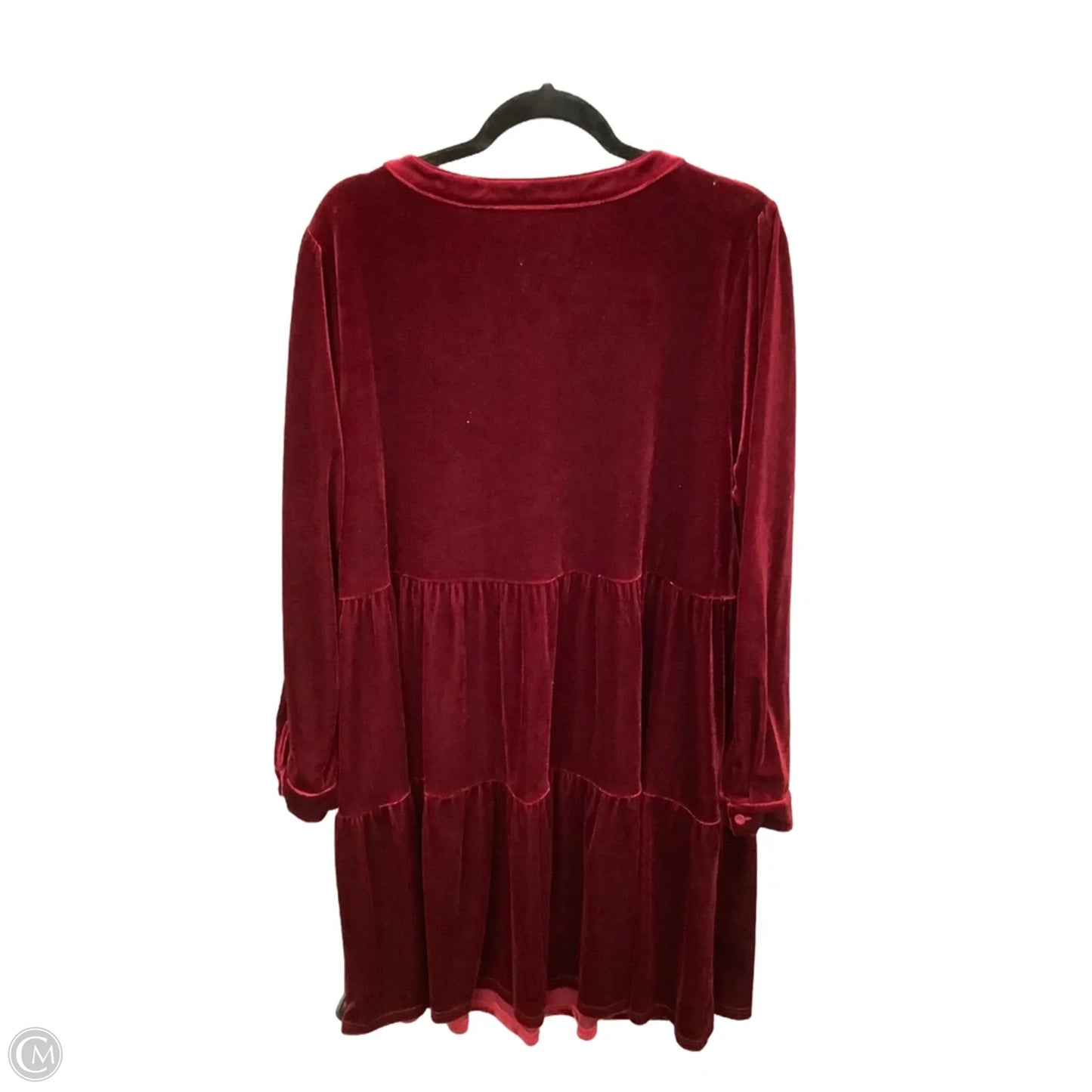 Dress Party Midi By Agnes Orinda In Red, Size: 2x