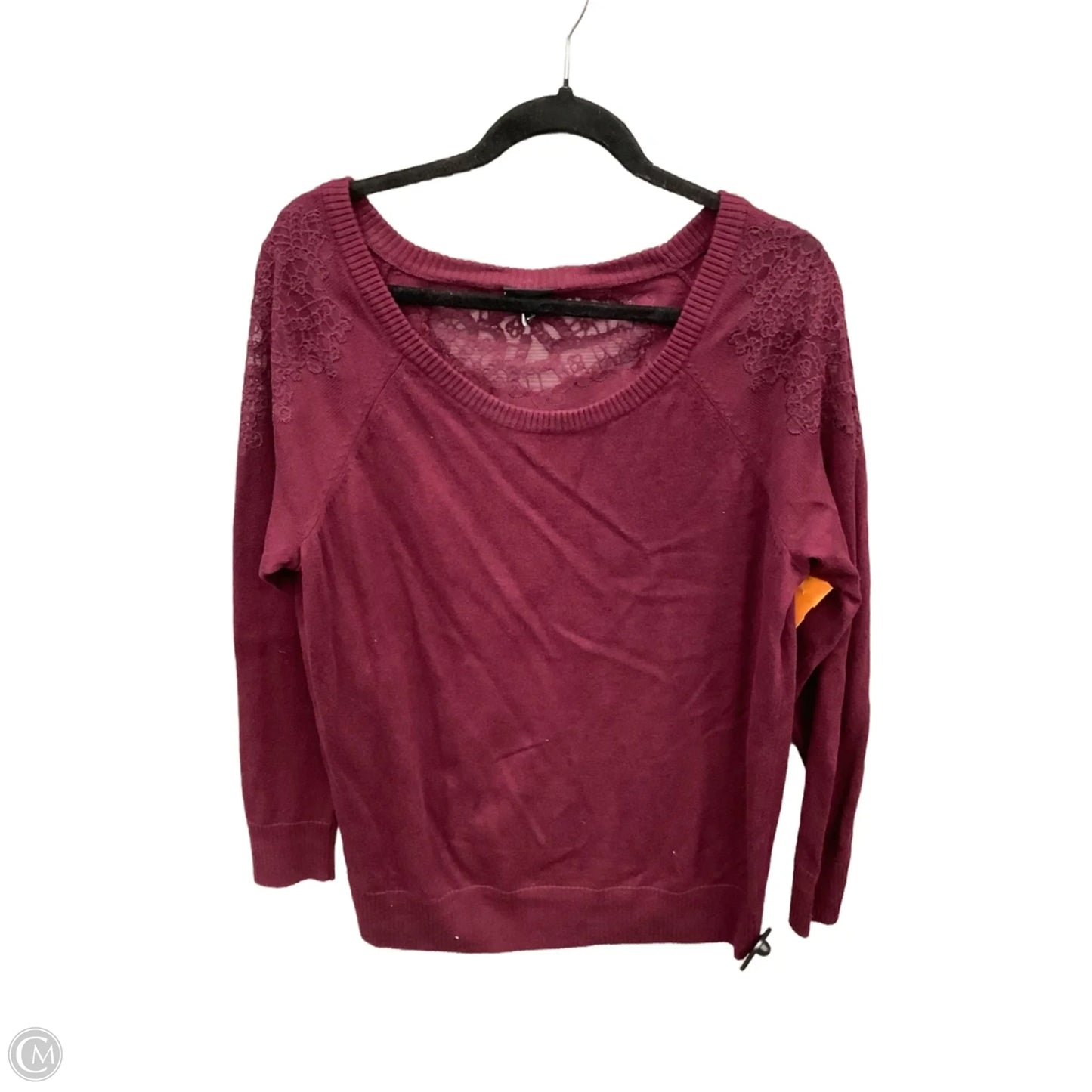 Top Long Sleeve By Torrid In Red, Size: 1x