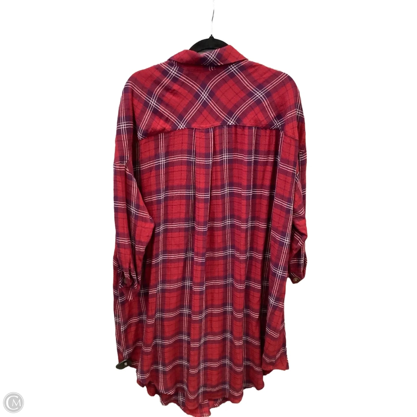 Top Long Sleeve By Torrid In Red, Size: 2x