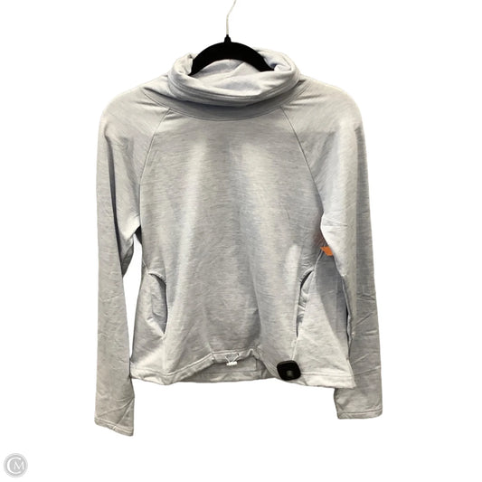 Athletic Top Long Sleeve Crewneck By Apana In Blue, Size: S
