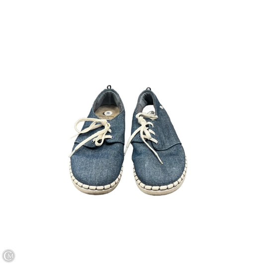 Shoes Sneakers By Clarks In Blue, Size: 8