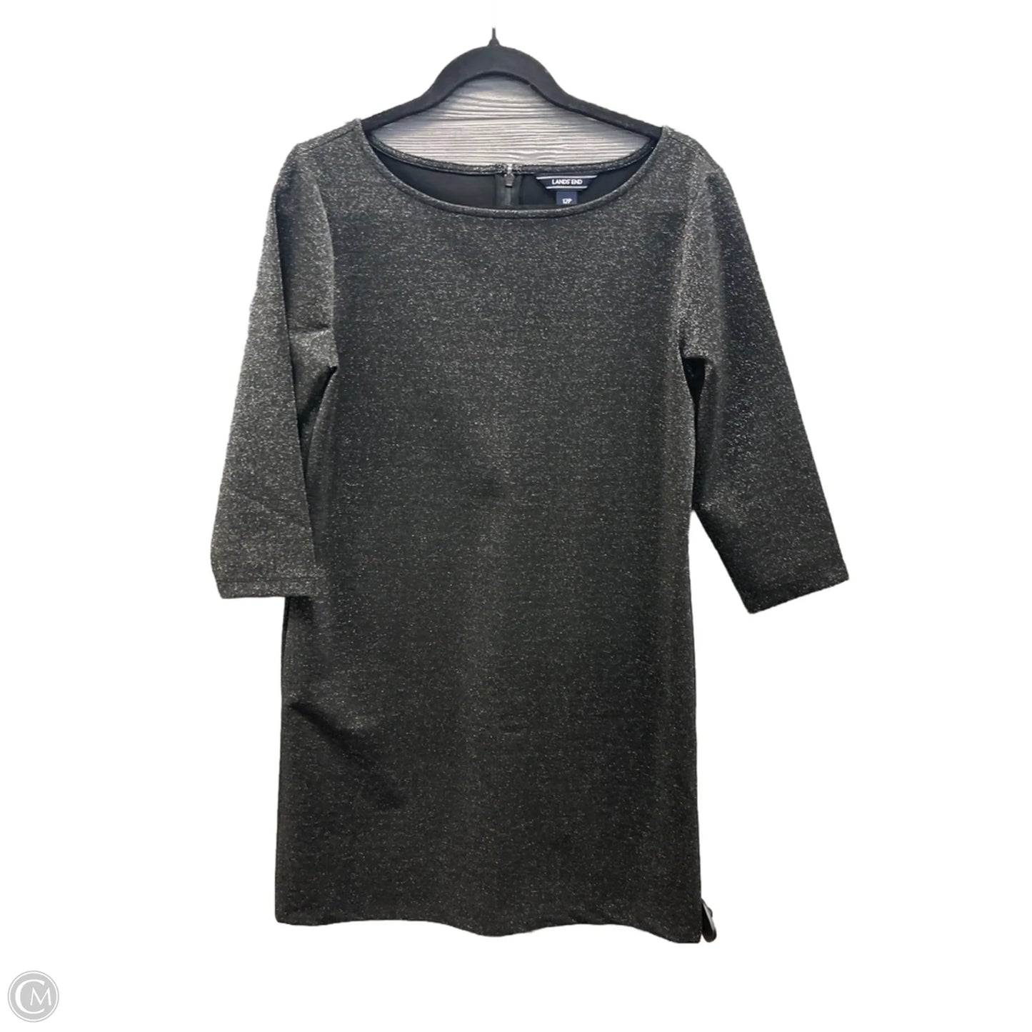 Dress Party Midi By Lands End In Black, Size: Lp