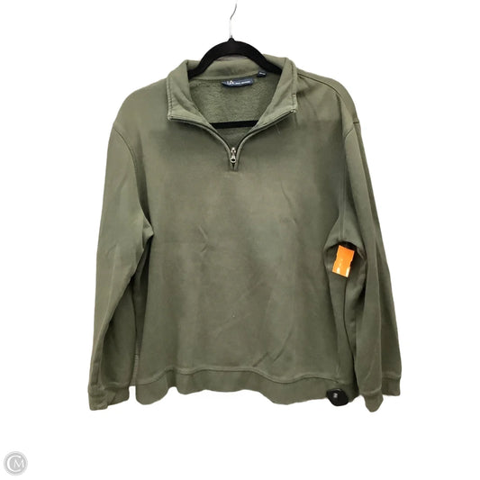 Sweatshirt Collar By Clothes Mentor In Green, Size: L