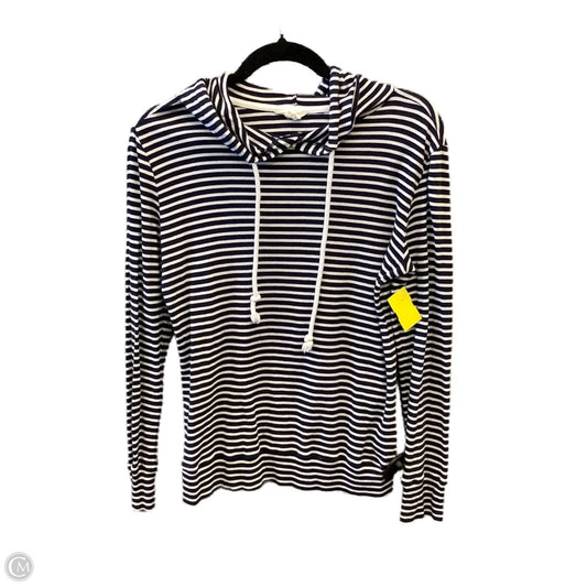 Sweatshirt Hoodie By Caslon In Blue, Size: M