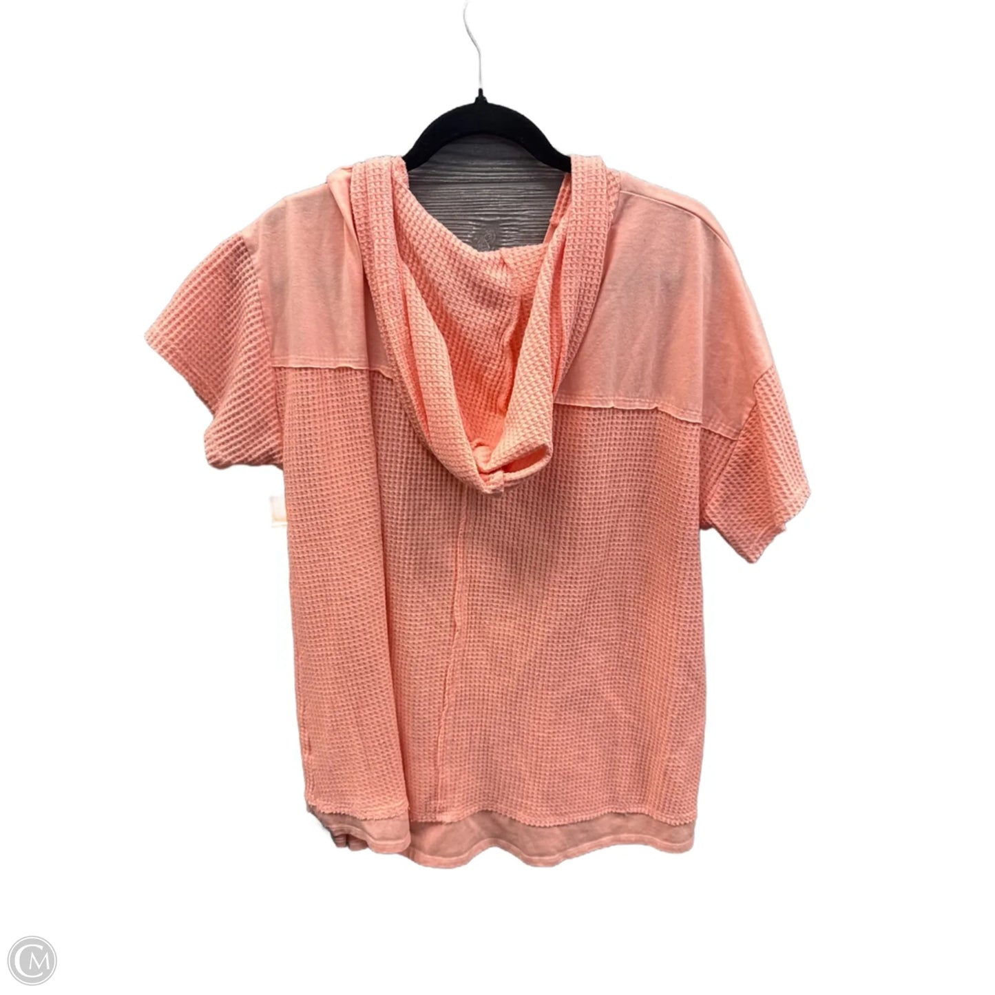 Top Short Sleeve By Cato In Pink, Size: 1x