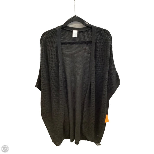 Cardigan By Time And Tru In Black, Size: Xl