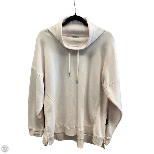 Athletic Sweatshirt Crewneck By Tek Gear In White, Size: Xxl