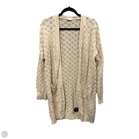 Cardigan By Heyson In Tan, Size: L