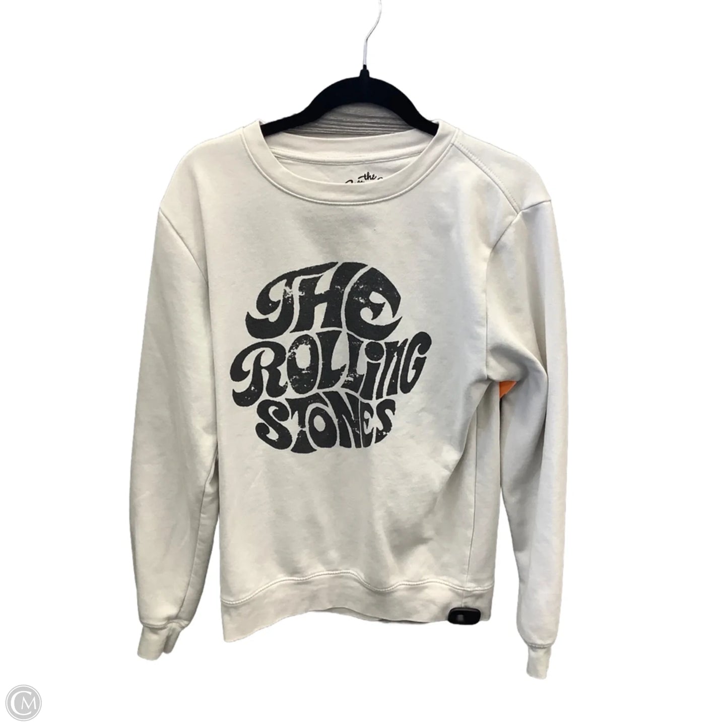 Sweatshirt Crewneck By Clothes Mentor In Tan, Size: S