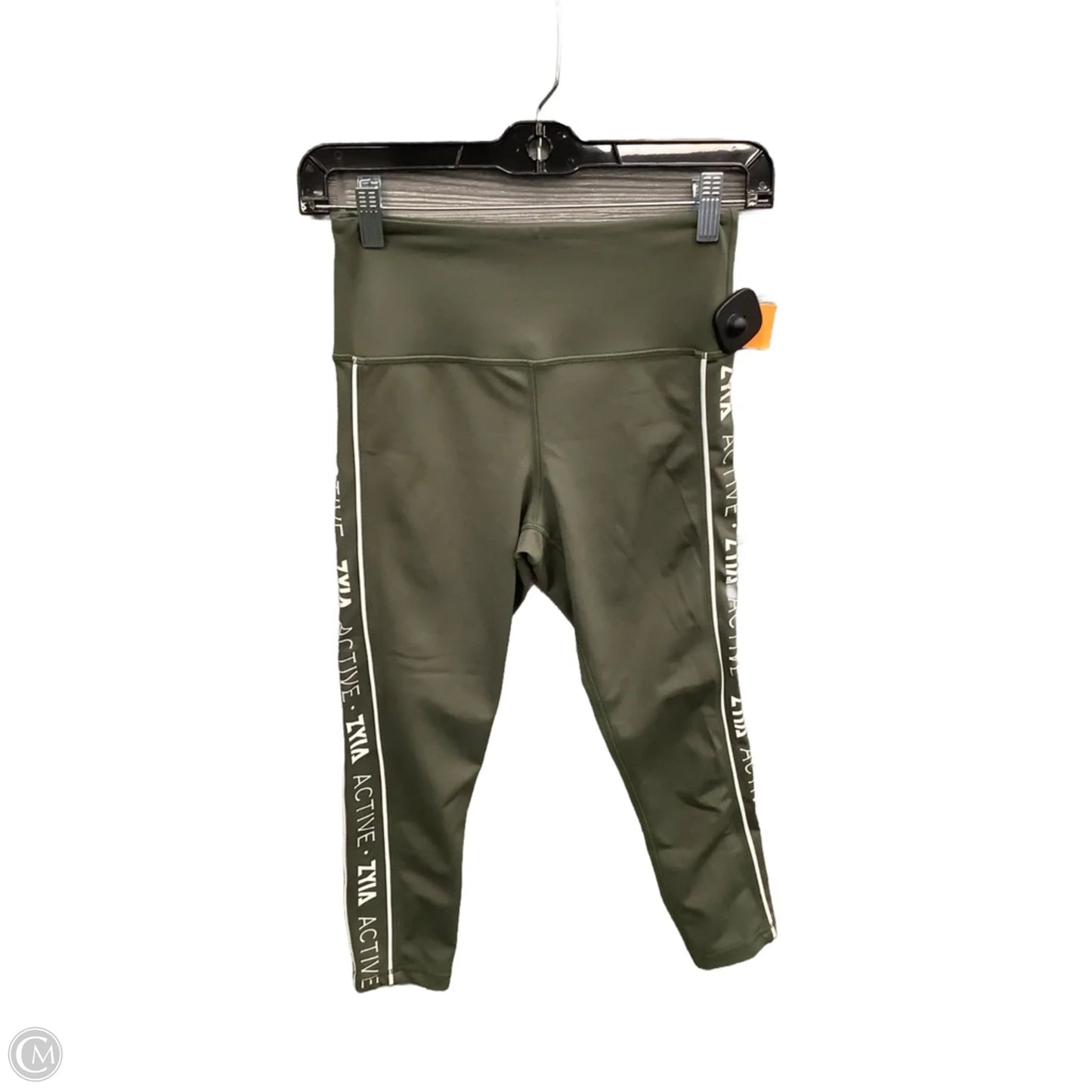 Athletic Leggings Capris By Zyia In Green, Size: Xs