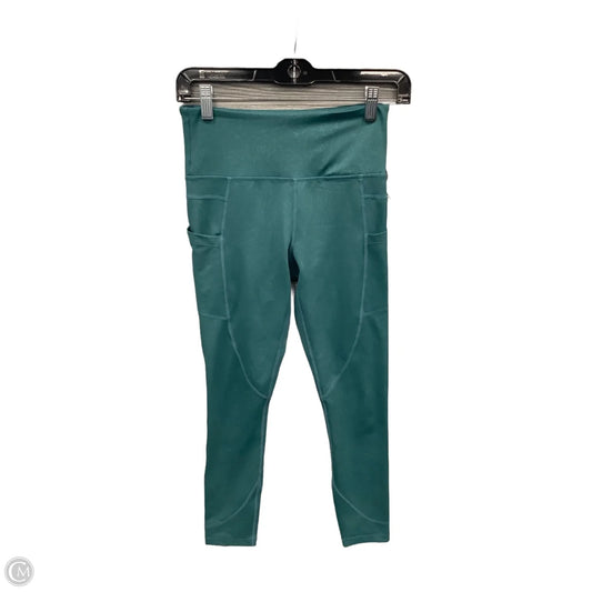 Athletic Leggings By Zyia In Teal, Size: Xs