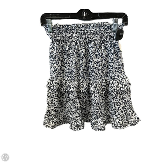Skirt Mini & Short By Sienna Sky In Blue, Size: Xs