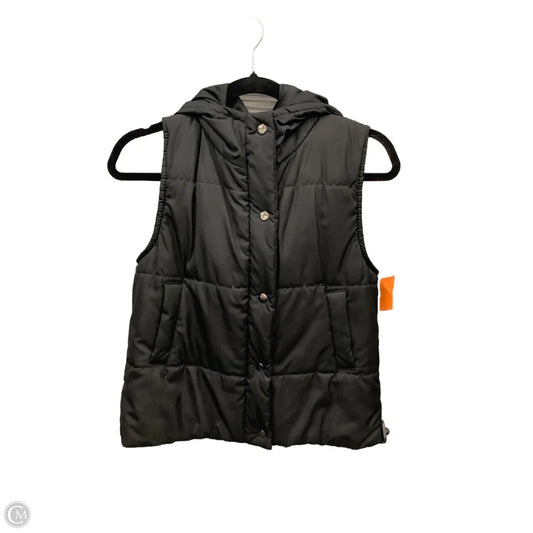 Vest Puffer & Quilted By Exclusive In Black, Size: M
