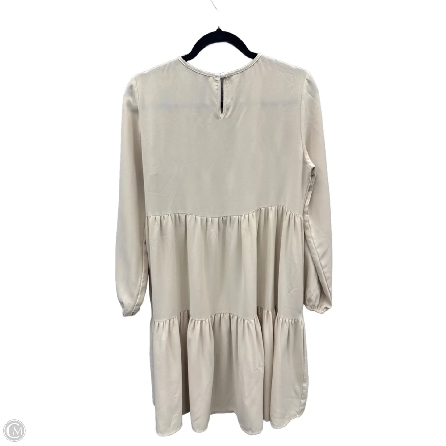 Dress Casual Midi By Shein In Tan, Size: S
