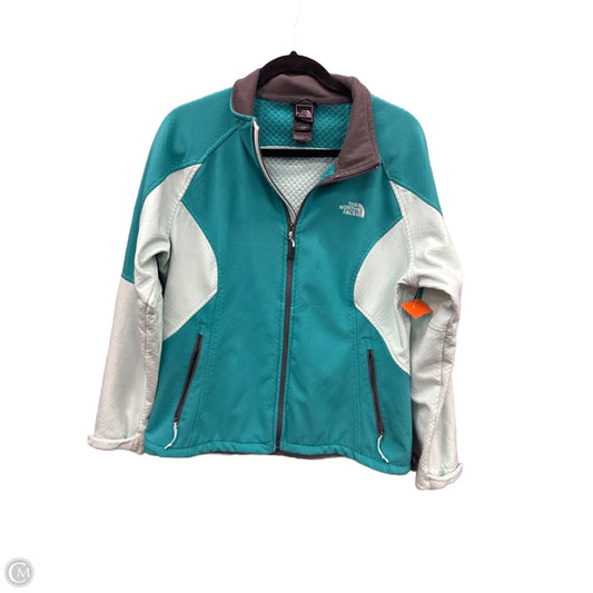 Athletic Jacket By The North Face In Green, Size: Xl