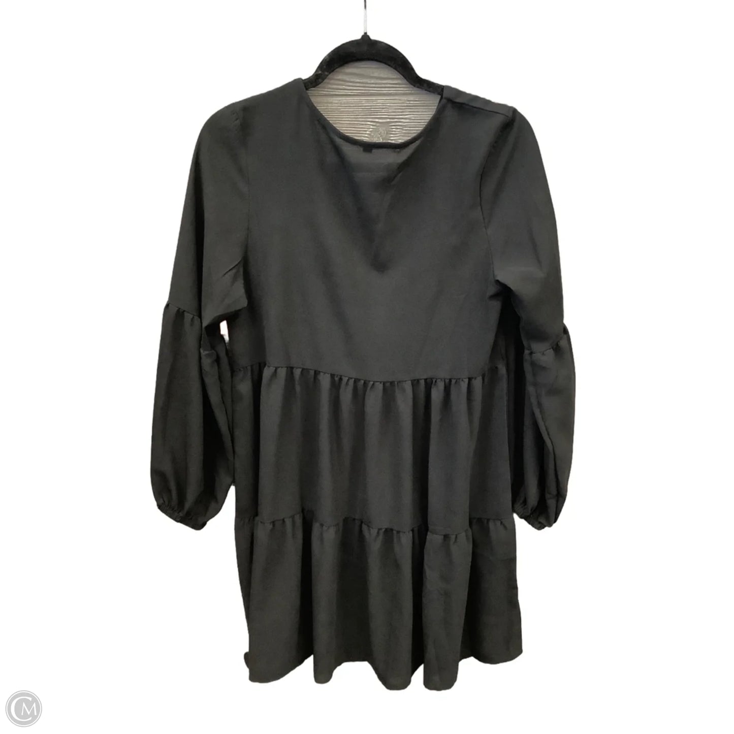 Dress Casual Midi By Clothes Mentor In Black, Size: S